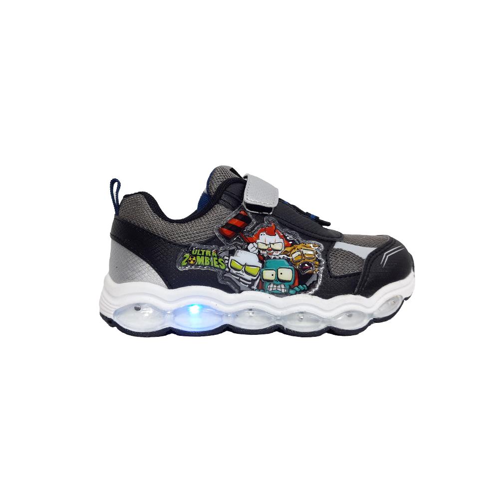 FOOTY ZAPATILLAS KIDS ZOMBIE ZIX784.01 CON LUZ megasports