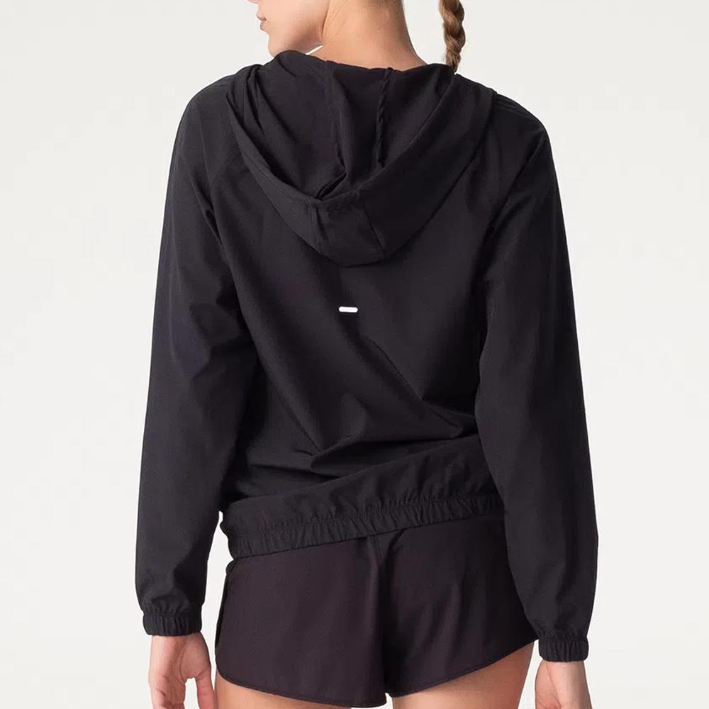 Fila Campera Mujer Rompeviento Basic Negro Megasports