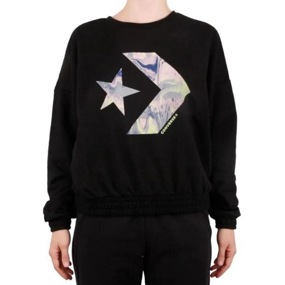 converse buzo hombre cuello redondo con estamp megasports