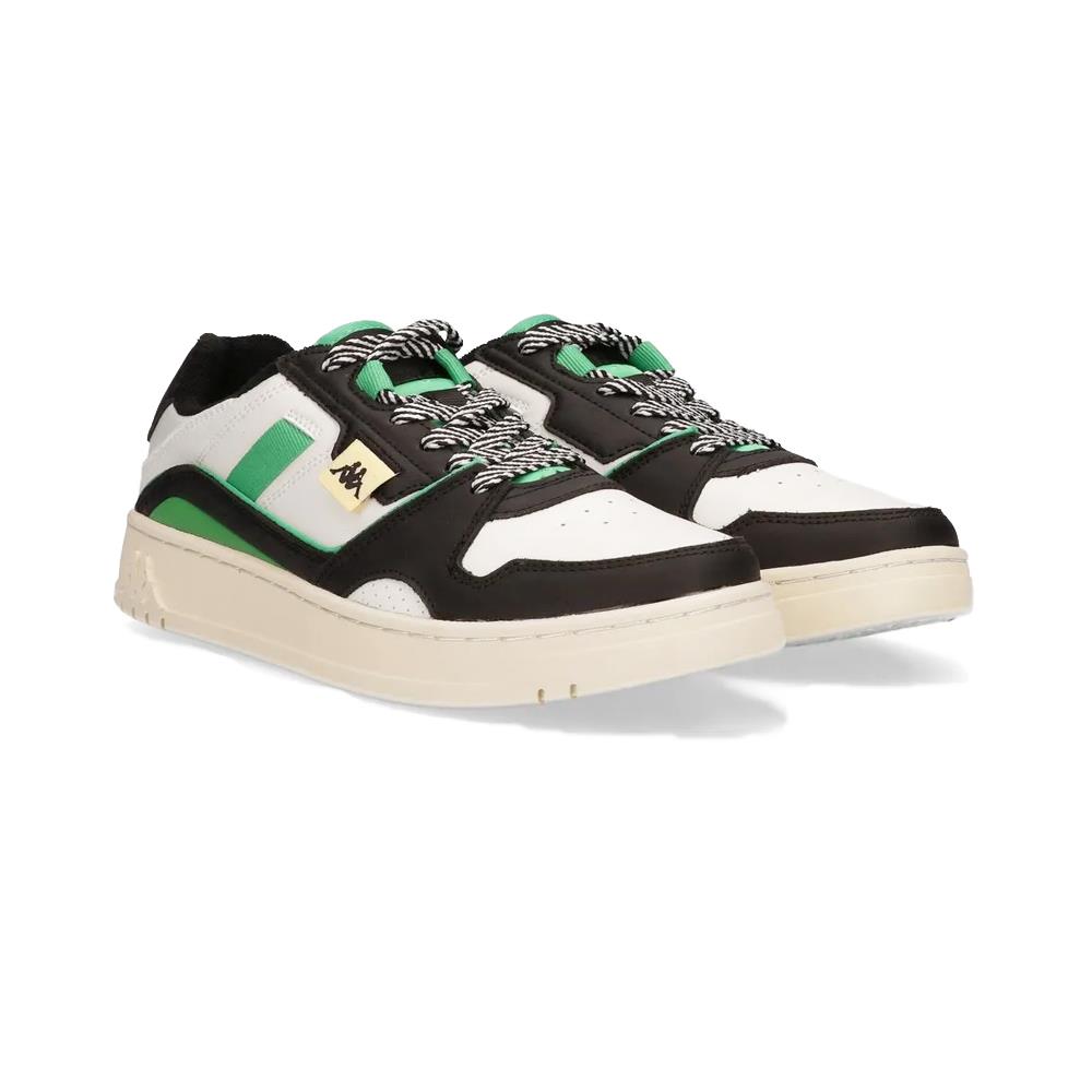 Kappa Kaiyo - Scarpe Da Ginnastica Unisex In Similpelle - Suola Piatta, Chiusura In Gomma - Streetwear - 3