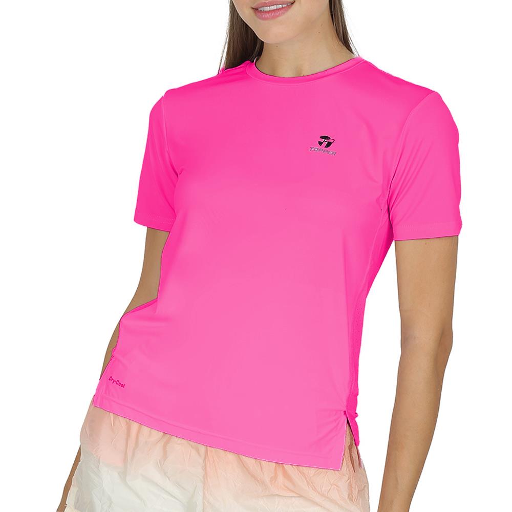 Camiseta Topper Ropa Deportiva Topper Remera Mujer MC TRNG LOOSE
