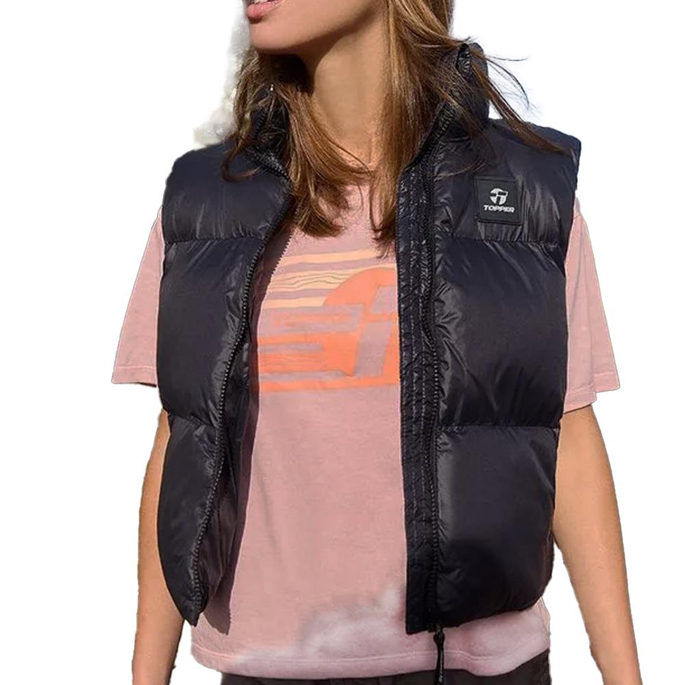Chaleco Topper Chaleco Puffer Mujer Chaleco Puffer Con Capucha