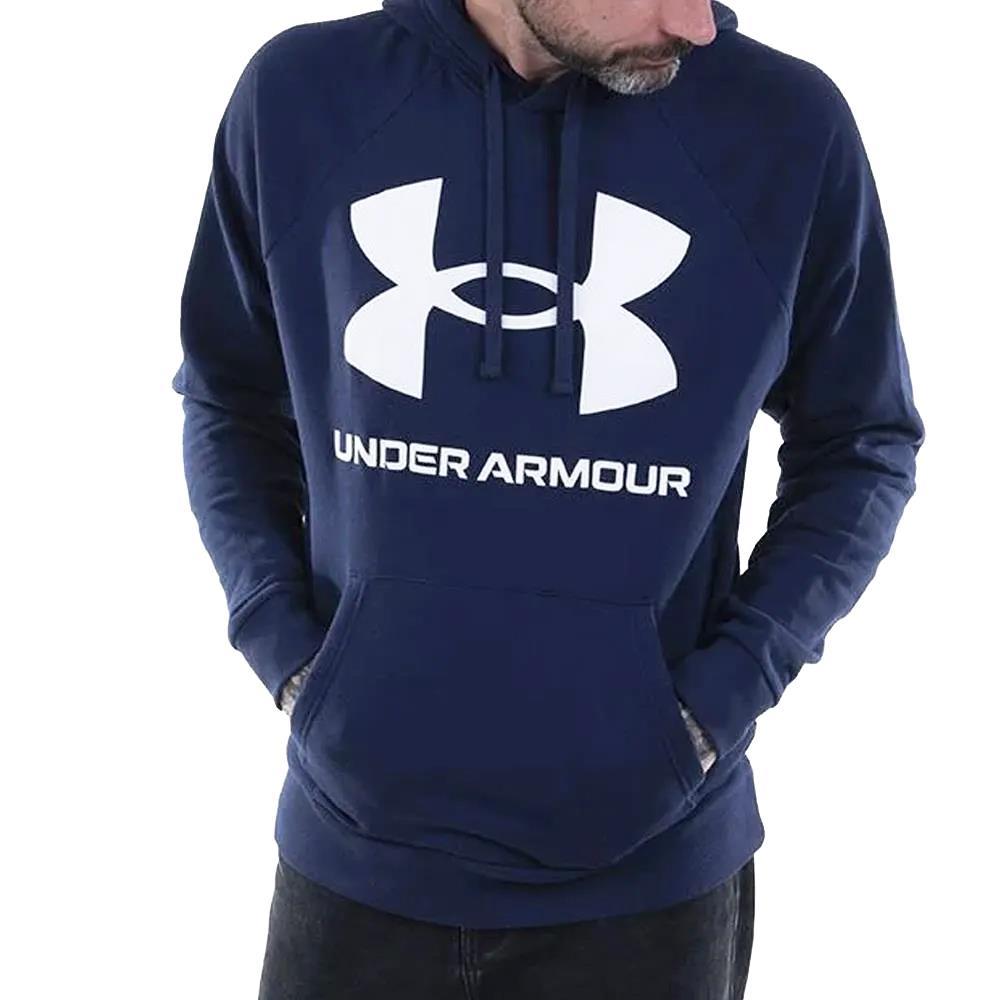 Capucha Buzo Azul Oscuro Hombre Under Armour Buzo Hombre Rival