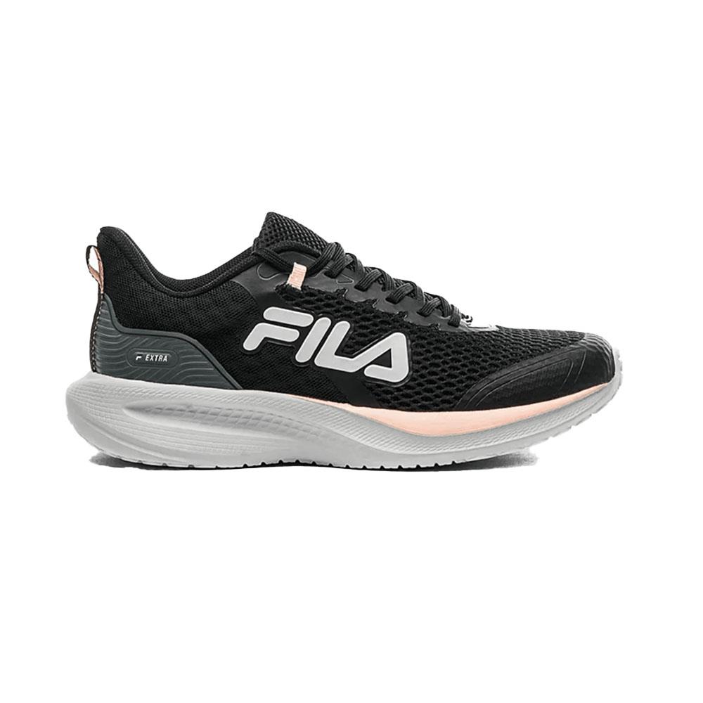 fila zapatillas mujer extra negro blco salmon megasports