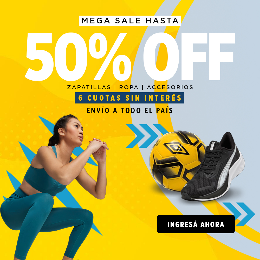 MEGA SALE HASTA 50% OFF