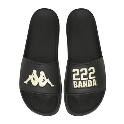 kappa-ojotas---ADAM-3-black-white-cream---Talle-40