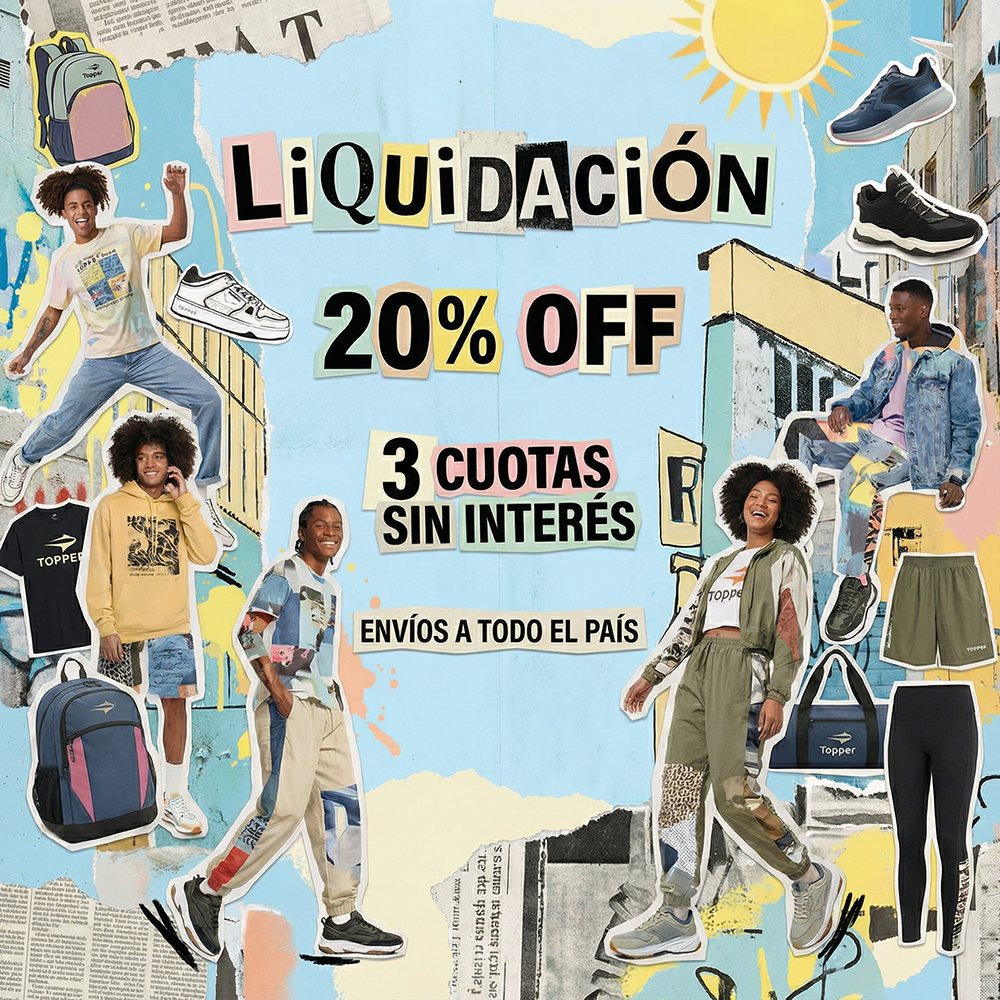 topper promo 20 de descuento
