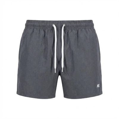 MS-short-de-baño---COOL-LISO-melange-topo---Talle-S