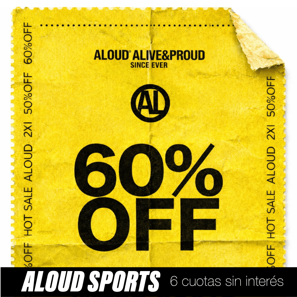 SI ES ALOUD ES 60% OFF