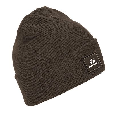 TOPPER-GORRA-UNISEX---BEANIE-CLASSIC-MARRON---Talle-U