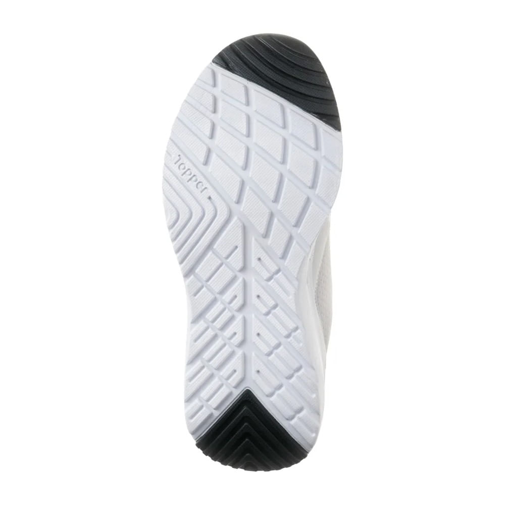 Zapatillas Topper modelo Wind 5 gris lunar y rojo — imagen 4