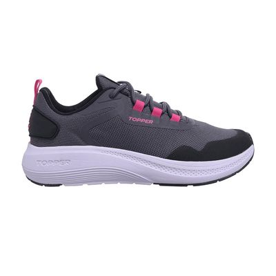 topper-zapatillas---26903-SENDAI-GRIS-MAGNET-NEGRO-ROSA---Talle-35