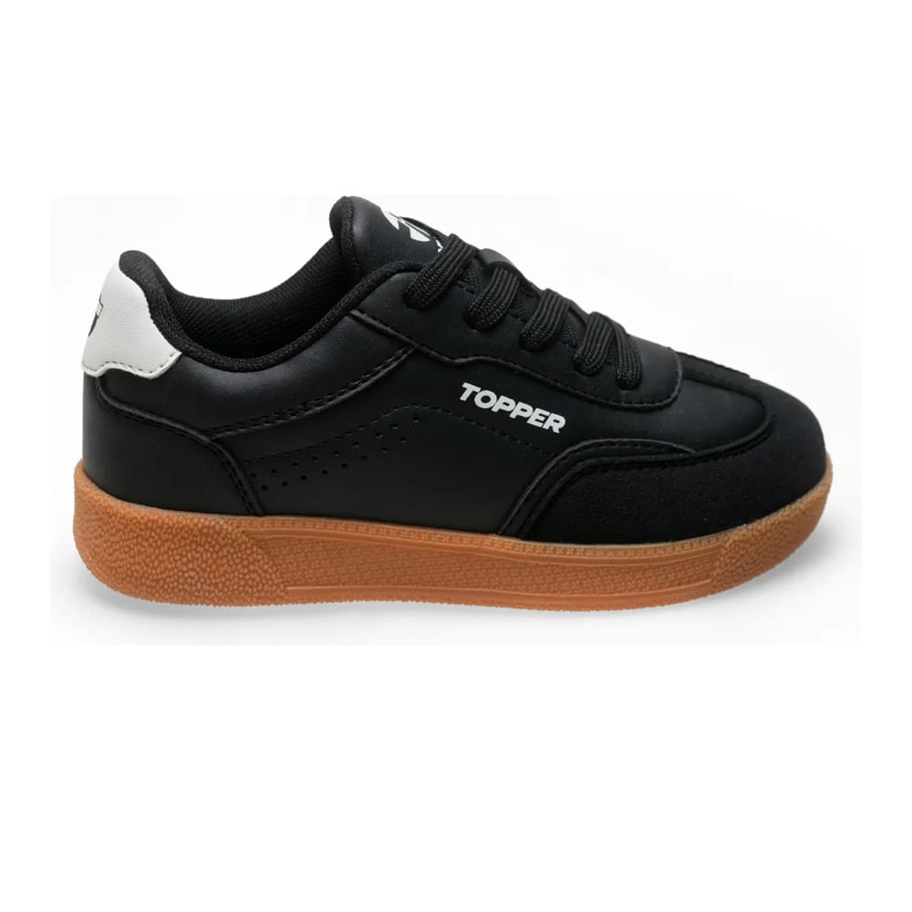 Topper zapatillas Polaris kids caramel