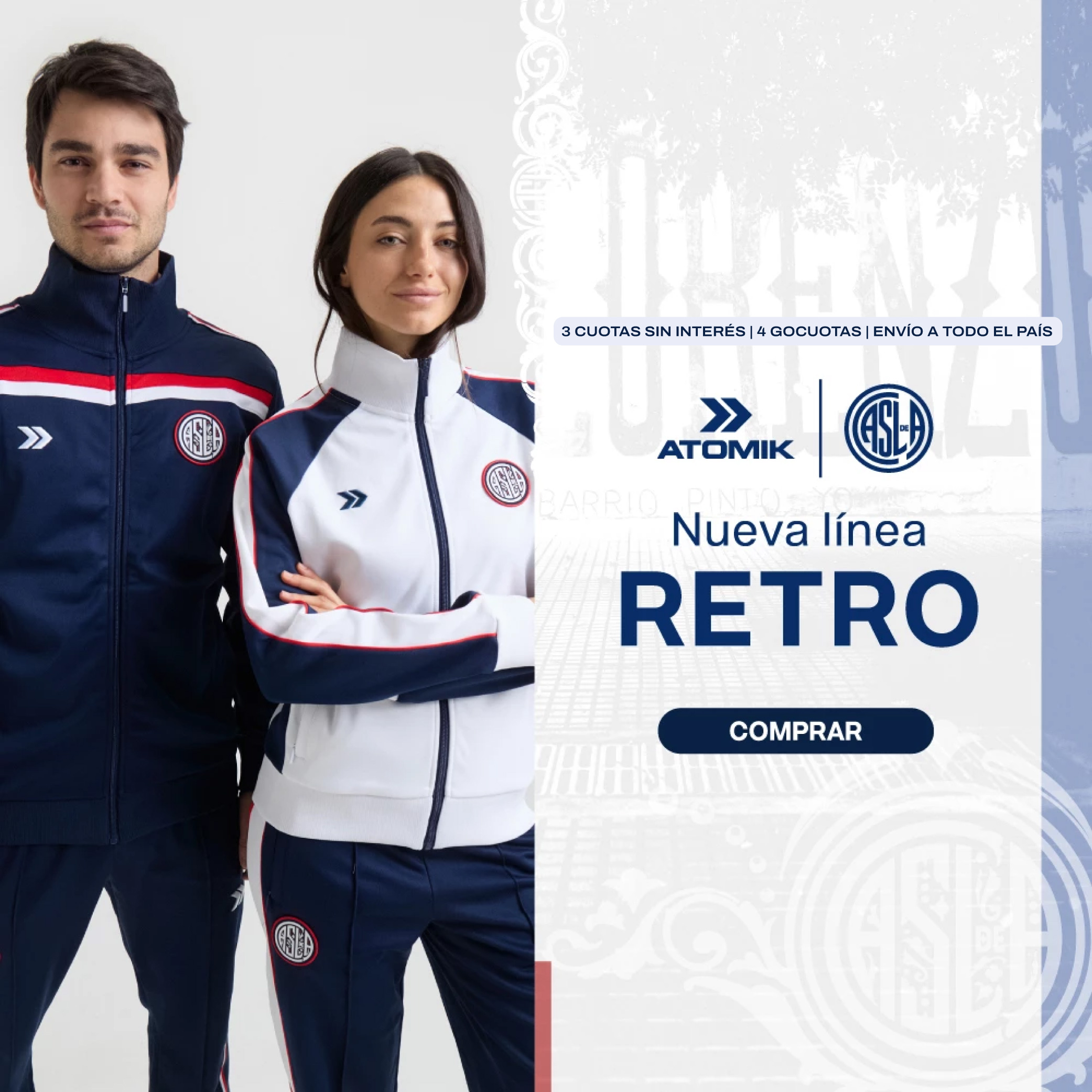 LA LINEA RETRO DE SAN LORENZO ATOMIK