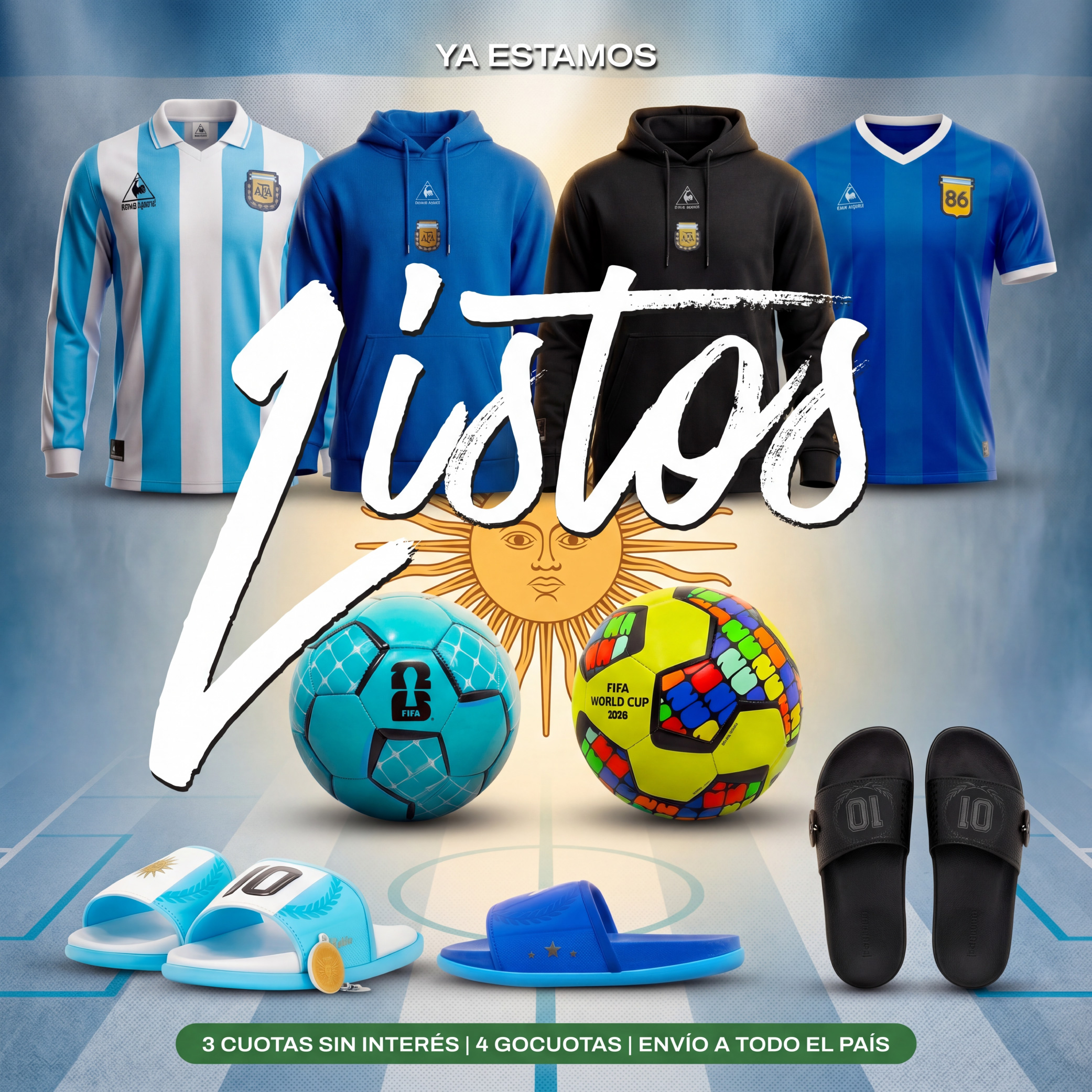 ¡YA ESTAMOS LISTOS!